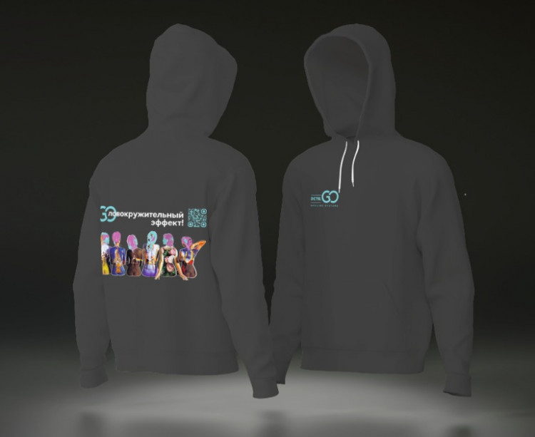 Худи с логотипом Dctr.Go в Магнитогорске