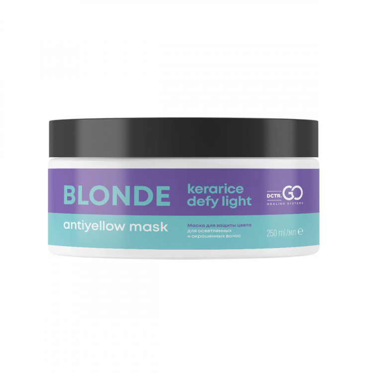 Блонд маска для защиты цвета Kerarice Defy Lidht Dctr.Go 250мл в Магнитогорске