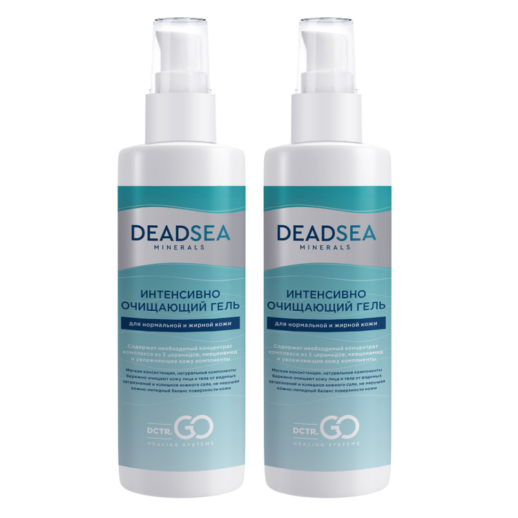Dctr.Go Набор очищающий гель для умывания лица с церамидами 2 шт в Магнитогорске